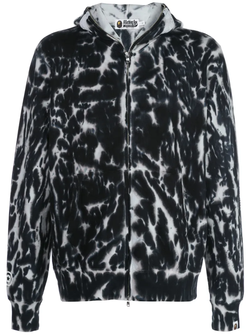 BAPE TIE-DYE SHARK HOODIE