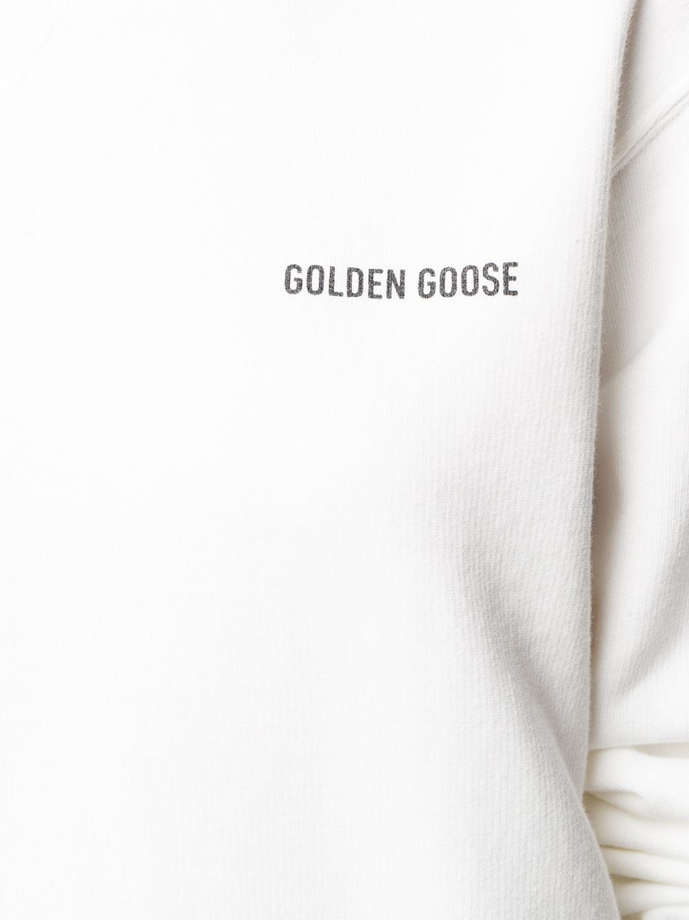 фото Golden goose толстовка с логотипом