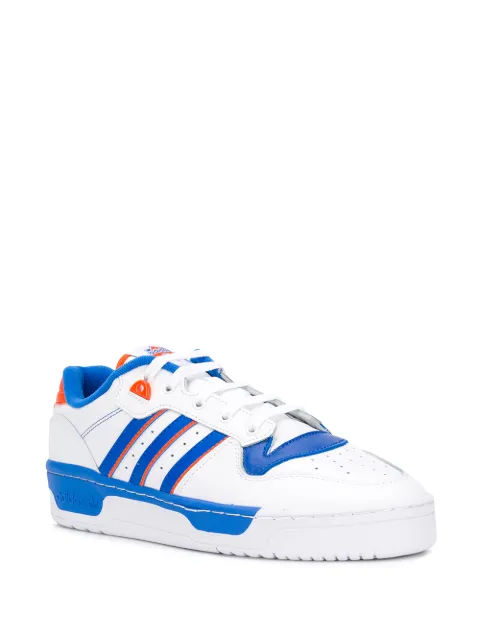 Adidas Rivalry Low Footwear White/Blue-Orange - FU6833 | Sneaker District