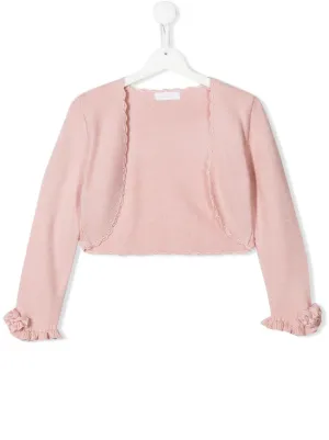 Baby pink hot sale bolero cardigan