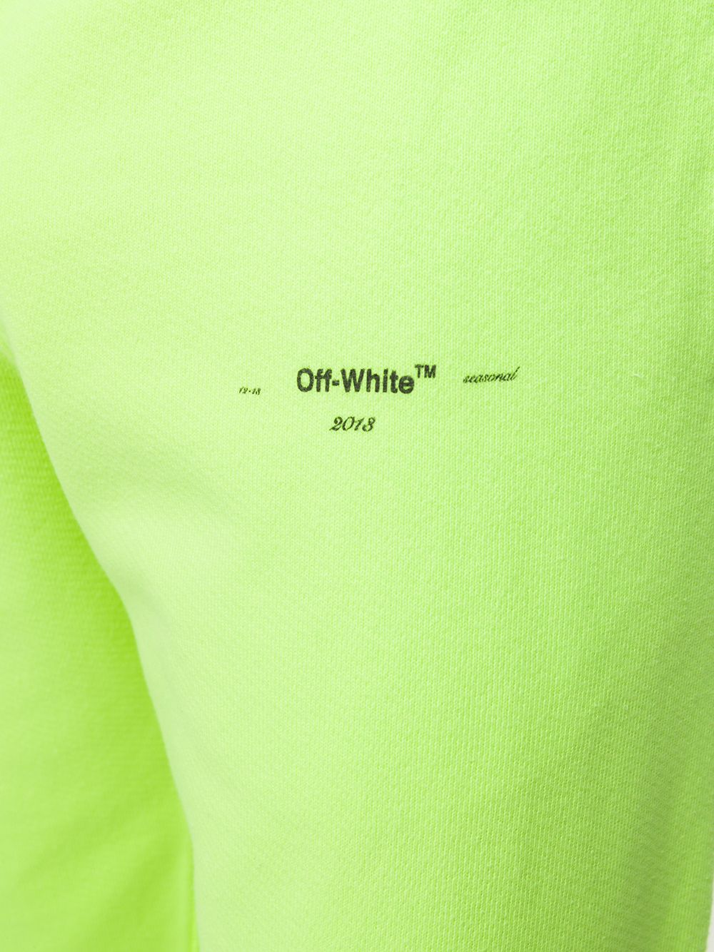 фото Off-white спортивные брюки с логотипом