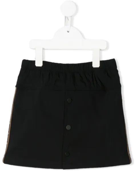 Fendi Kids FF trim skirt