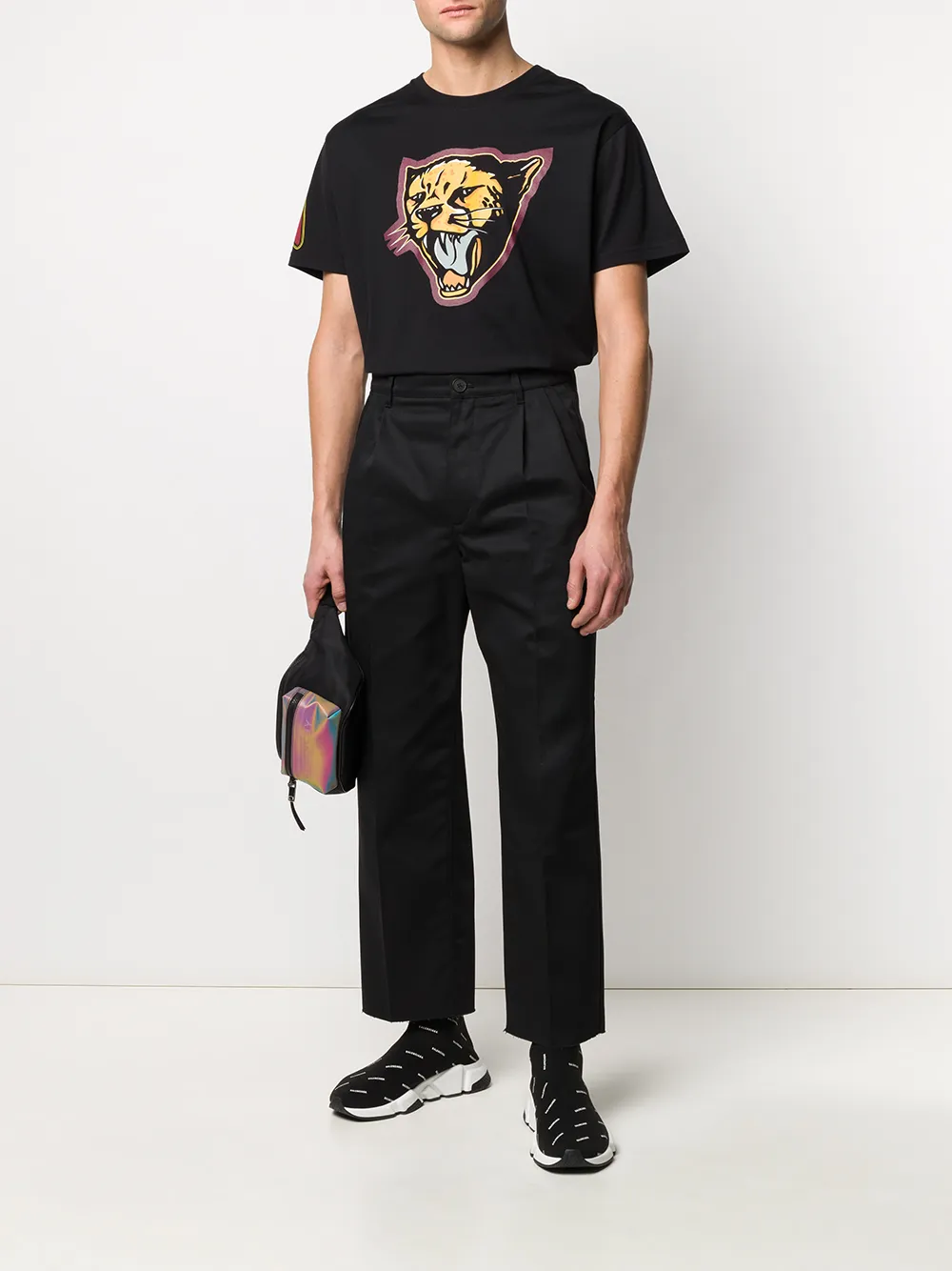 Image 2 of Givenchy cropped tailored chinos