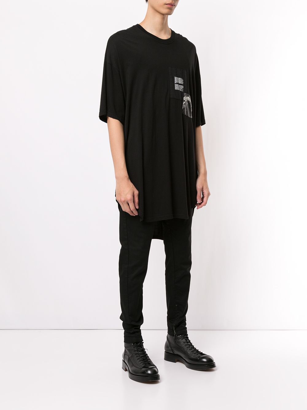 фото Julius patch-work oversized t-shirt