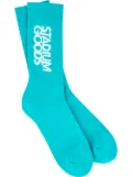 STADIUM GOODS® logo ""Teal"" crew socks - Blue