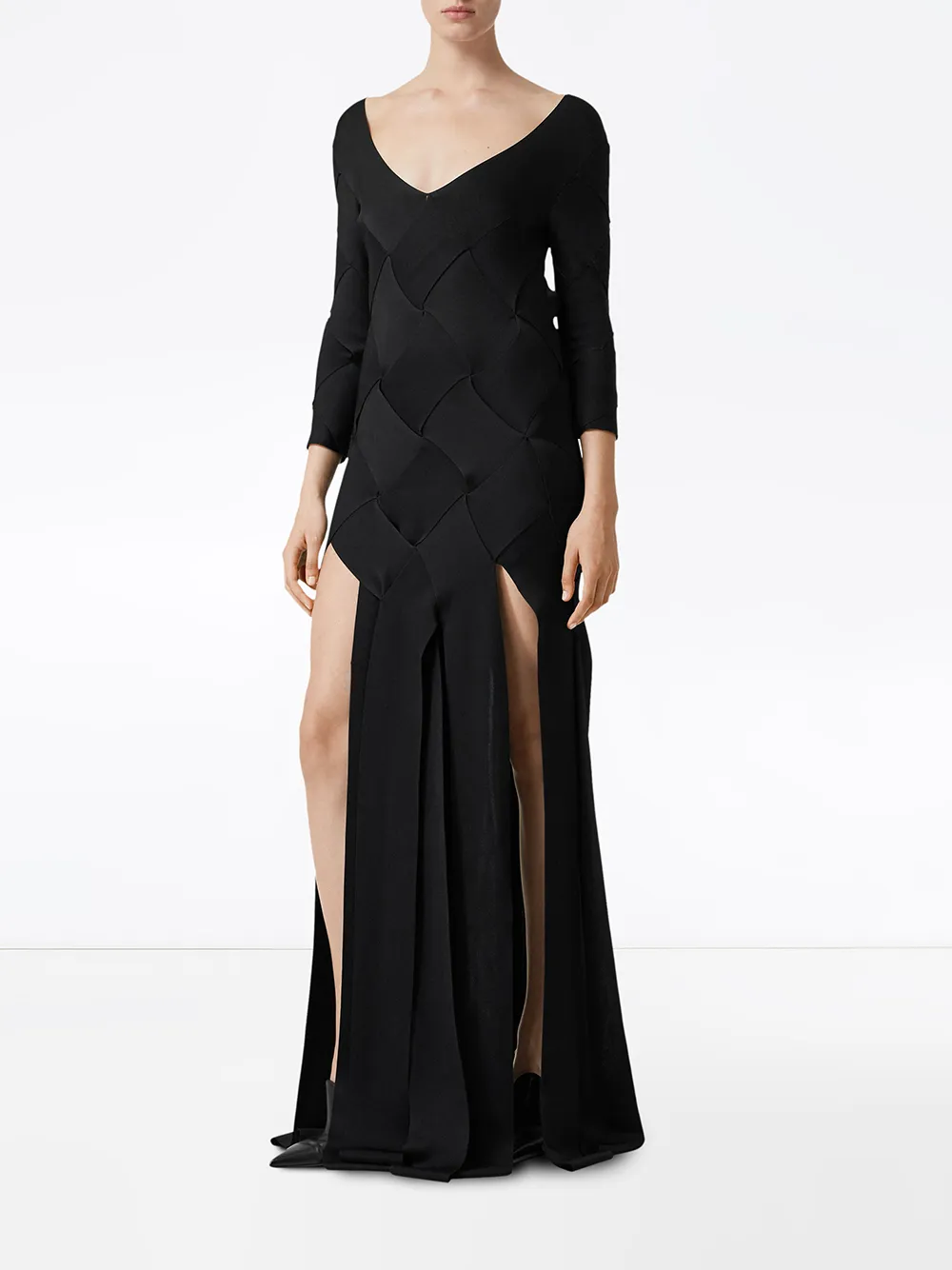 Burberry woven panel evening dress | Dresses | Image 3