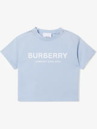 burberry t shirt kids blue