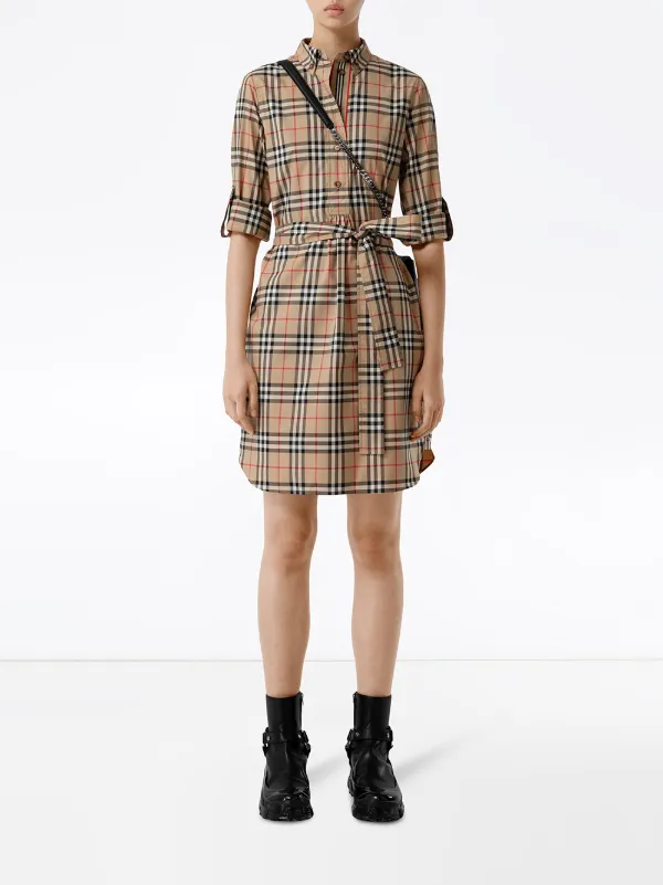 Monogram Scarf Shirt Dress - Ready to Wear