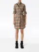 Burberry Vintage check tie-waist shirt dress