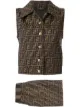 Image 1 of Fendi Pre-Owned Zucca pattern skirt and top set