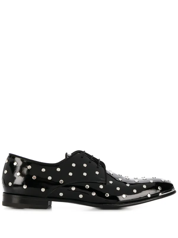 black studded shoes