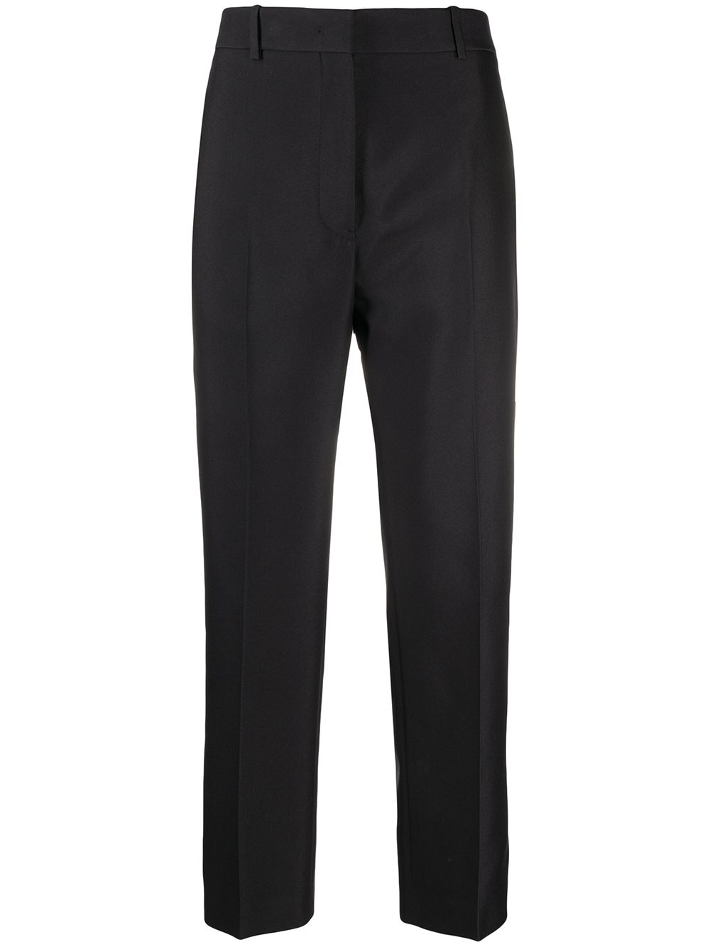 JIL SANDER PLEATED CROPPED TROUSERS