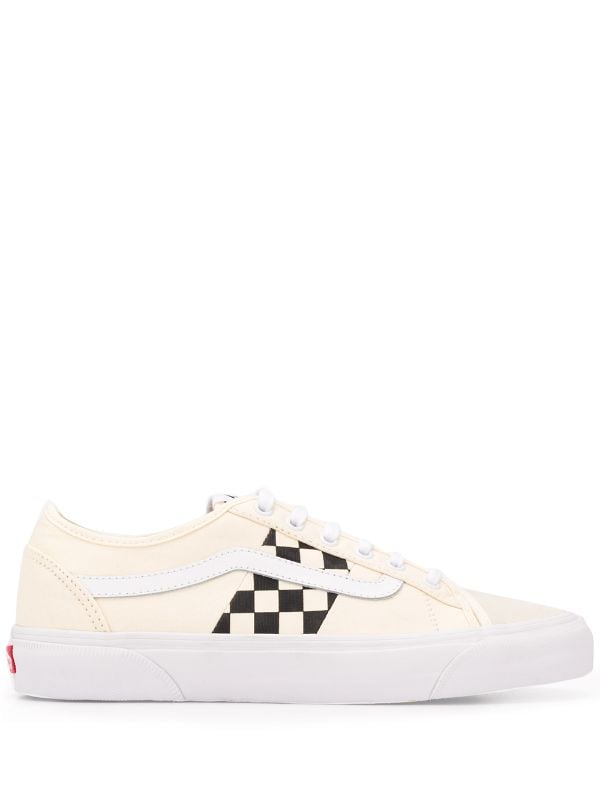 Vans white Bless check low-top sneakers 