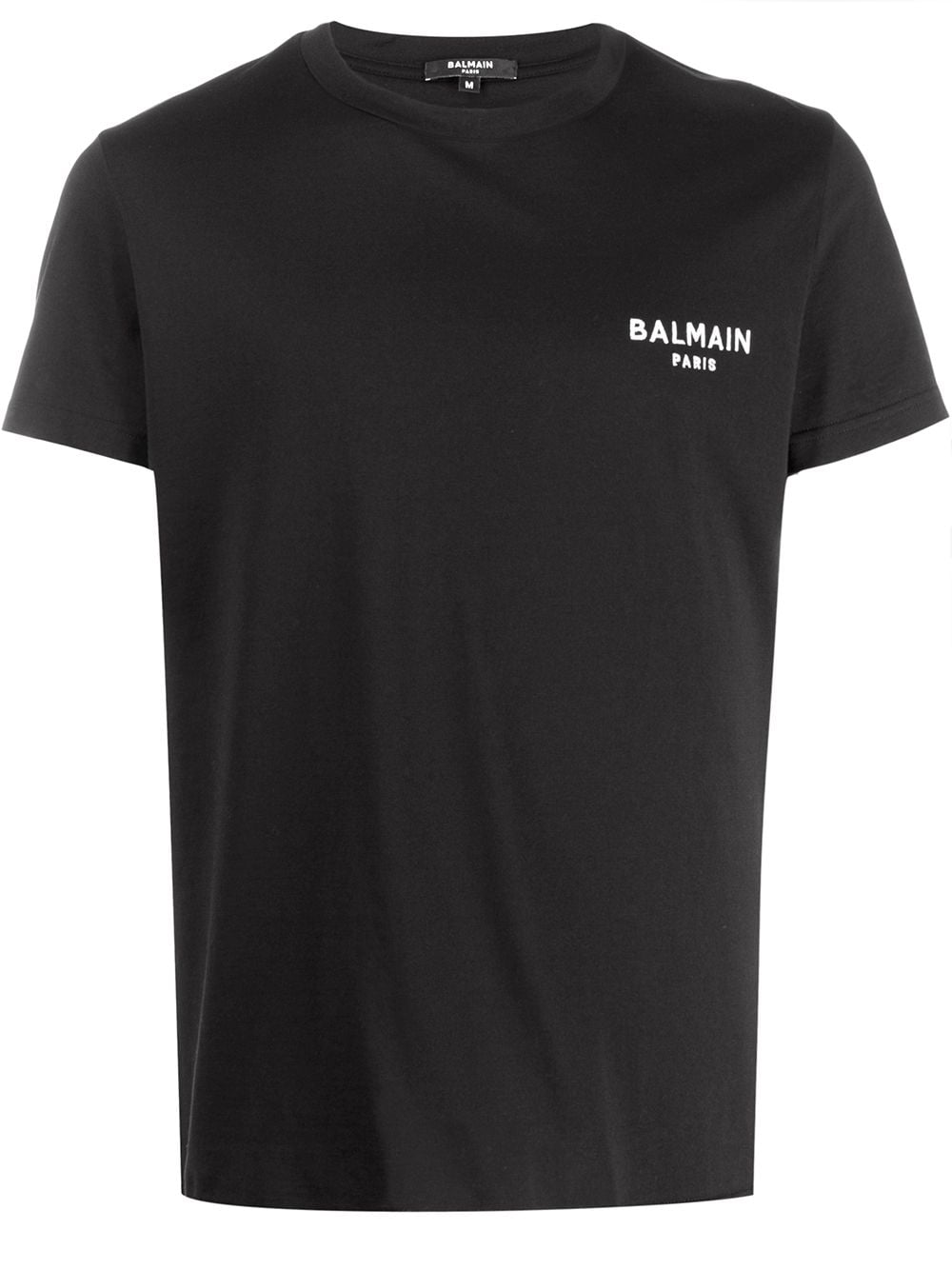 фото Balmain футболка с вышитым логотипом