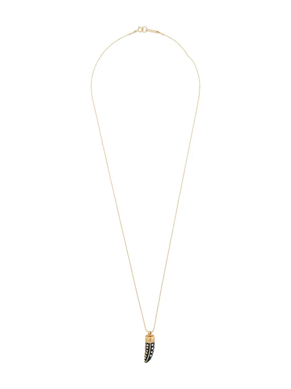 Gold Black Isabel Marant Buffalo Horn Pendant Necklace With Express Delivery Farfetch - Buffalo Horn Necklace Pendant Gold Black Isabel Marant Buffalo Horn Pendant Necklace With Express Delivery Farfetch - Buffalo Horn Necklace Pendant