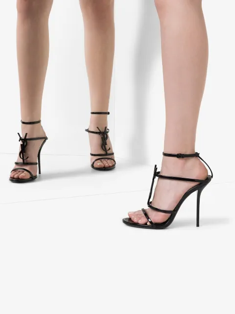Cassandra Ysl Logo Sandal 2024 favors