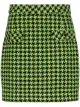 Image 1 of Rixo x Christian Lacroix Mariah houndstooth mini skirt