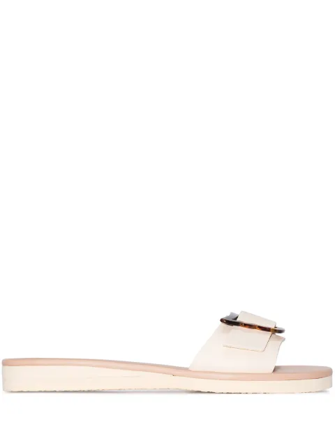 Ancient Greek Sandals Aglaia leather slides