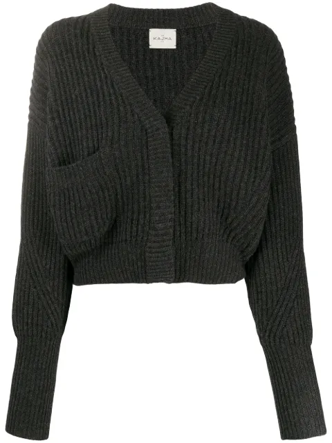 Le Kasha Monaco cropped cashmere cardigan