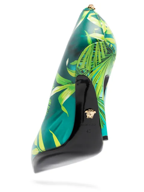 versace antheia leaf heels