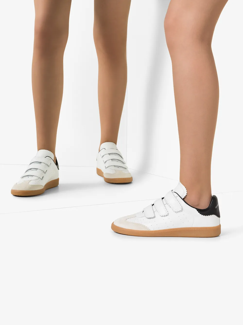 isabel marant velcro sneakers