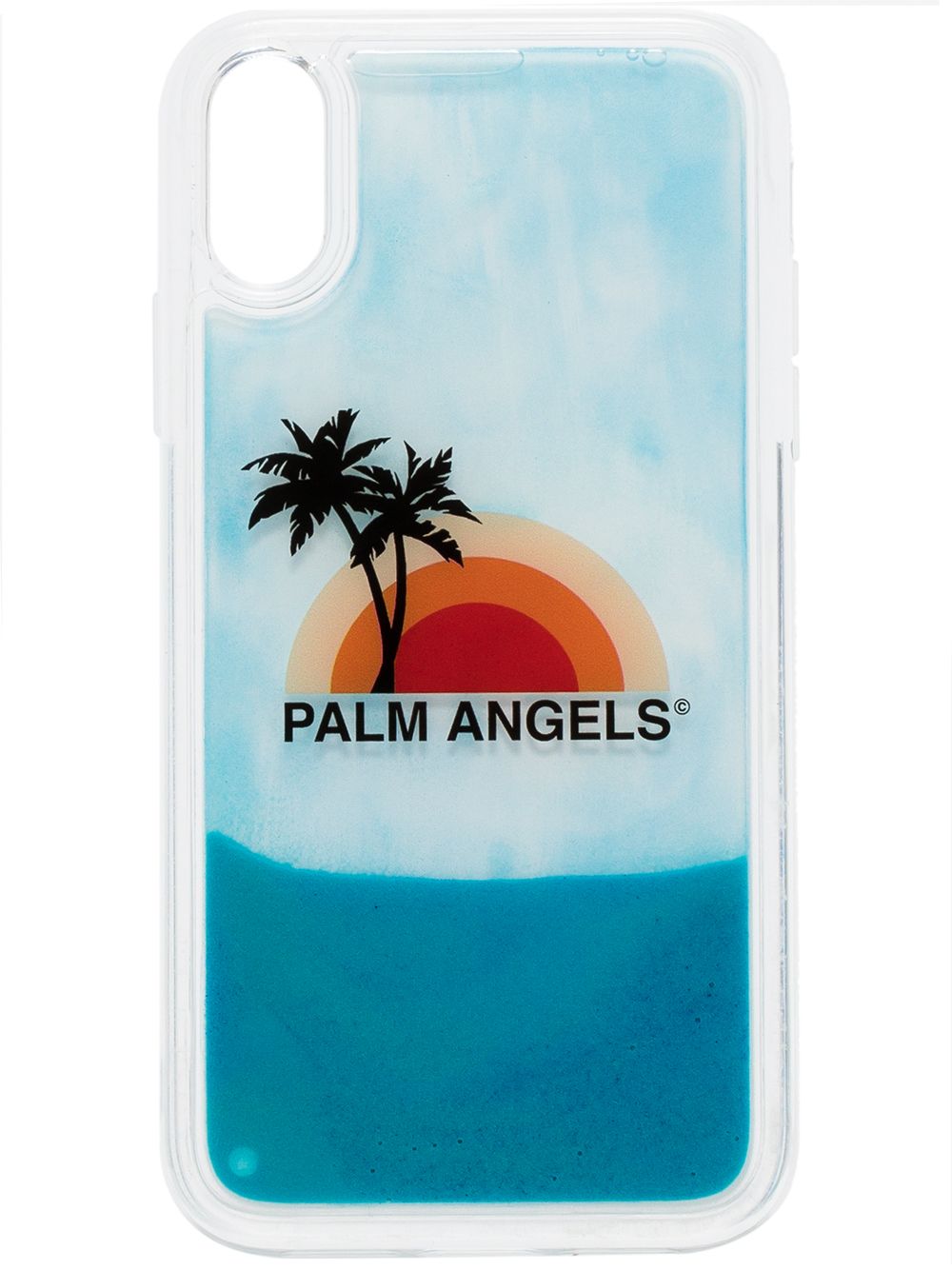 фото Palm angels чехол для iphone xs с принтом sunset