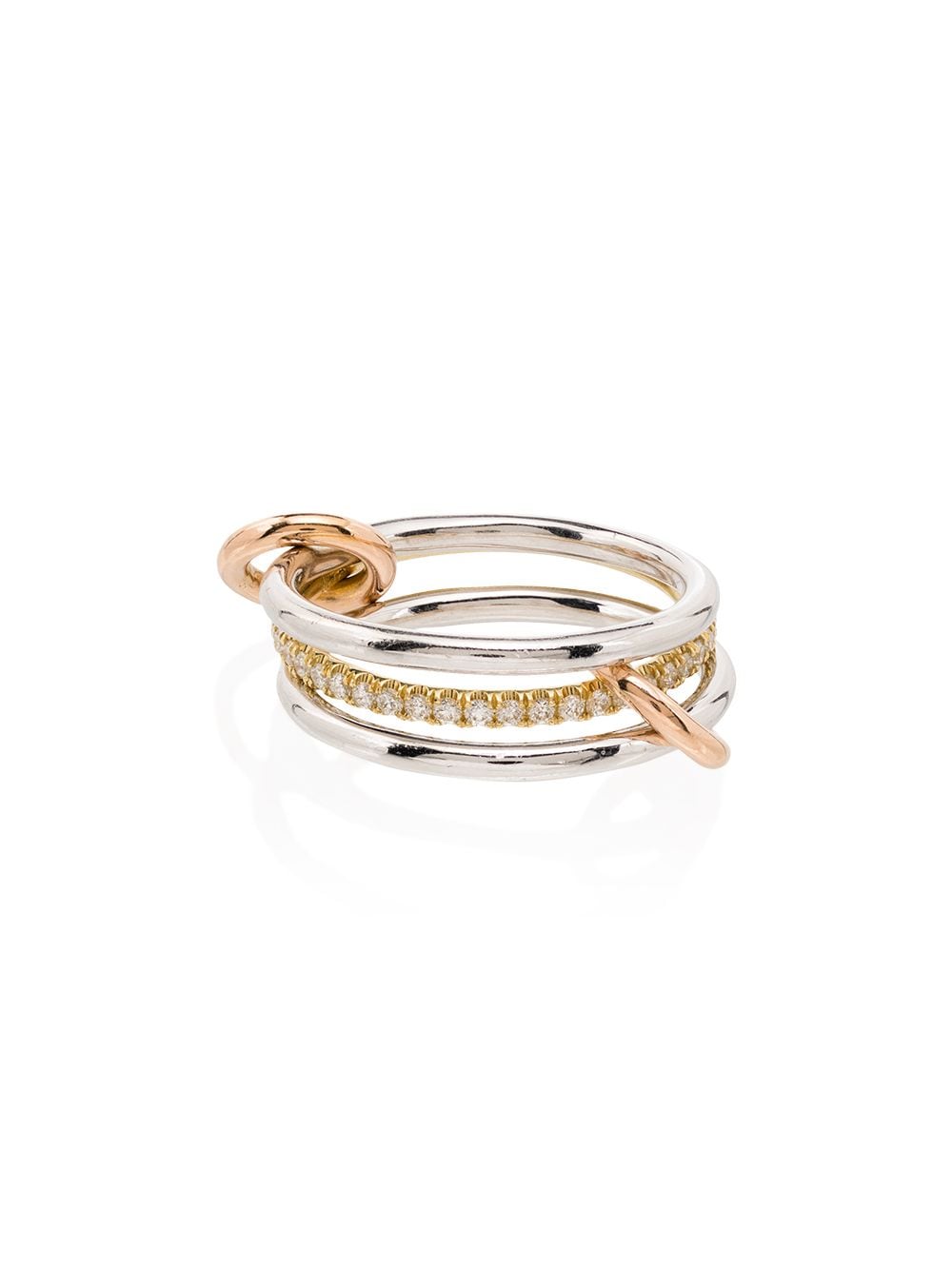 фото Spinelli kilcollin золотое кольцо sonny с бриллиантом