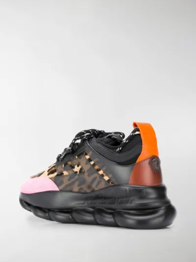 versace chain reaction leopard print