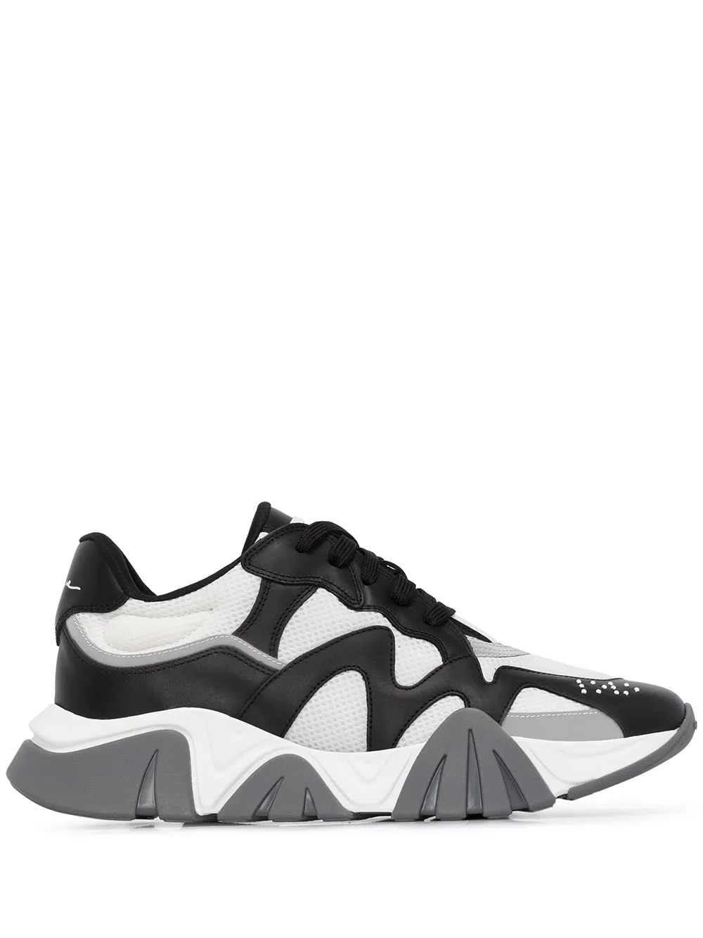 VERSACE SQUALO LACE-UP SNEAKERS