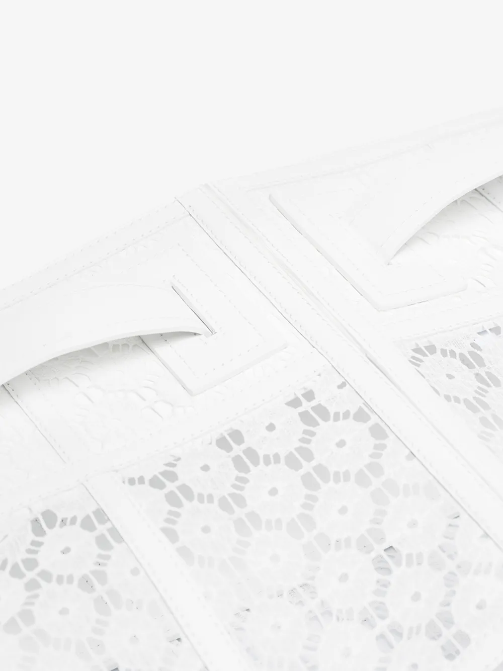 LOEWE LOEWE WHITE OBI LACE BELT,S540244X0514807807