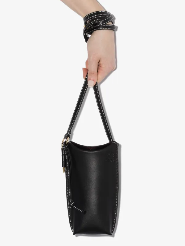 pocket bucket bag