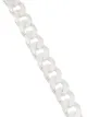 All Blues Moto polished sterling silver bracelet