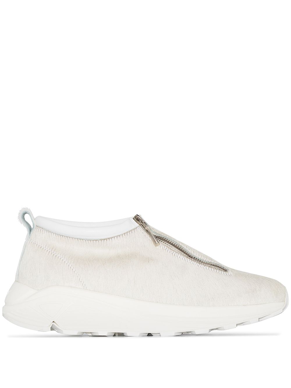 фото Diemme white fontesi low top suede sneakers