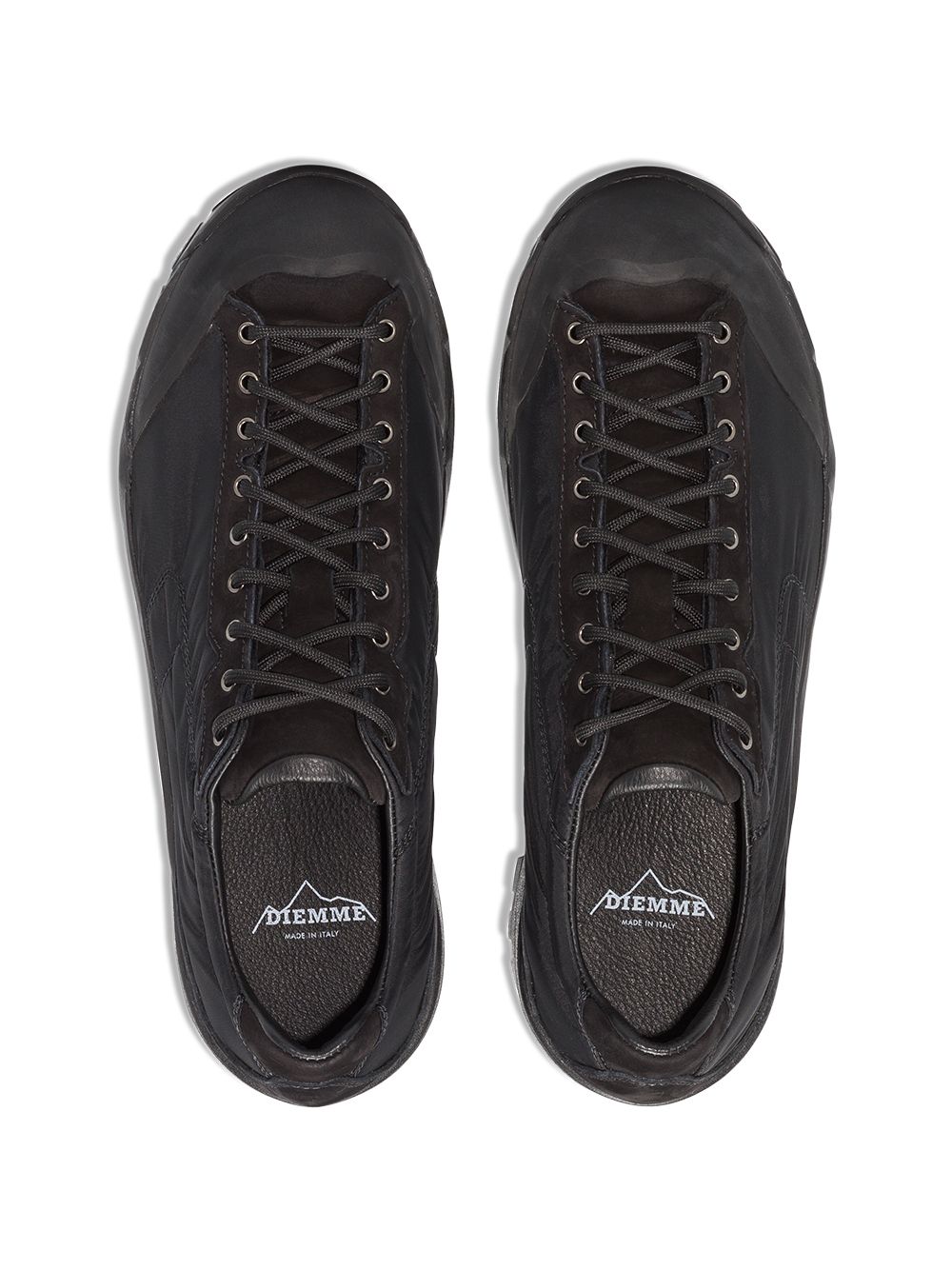 фото Diemme black movida leather sneakers