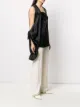Ann Demeulemeester بلوزة بدون أكمام وتصميم مركب