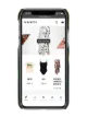 Image 2 of Versace leaf print iPhone XS case