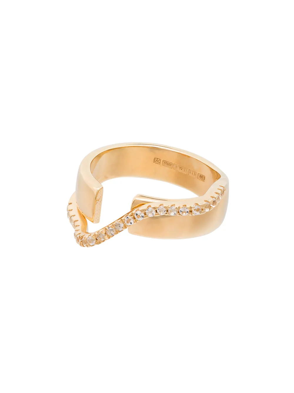 Image 1 of Cornelia Webb crystal double ring