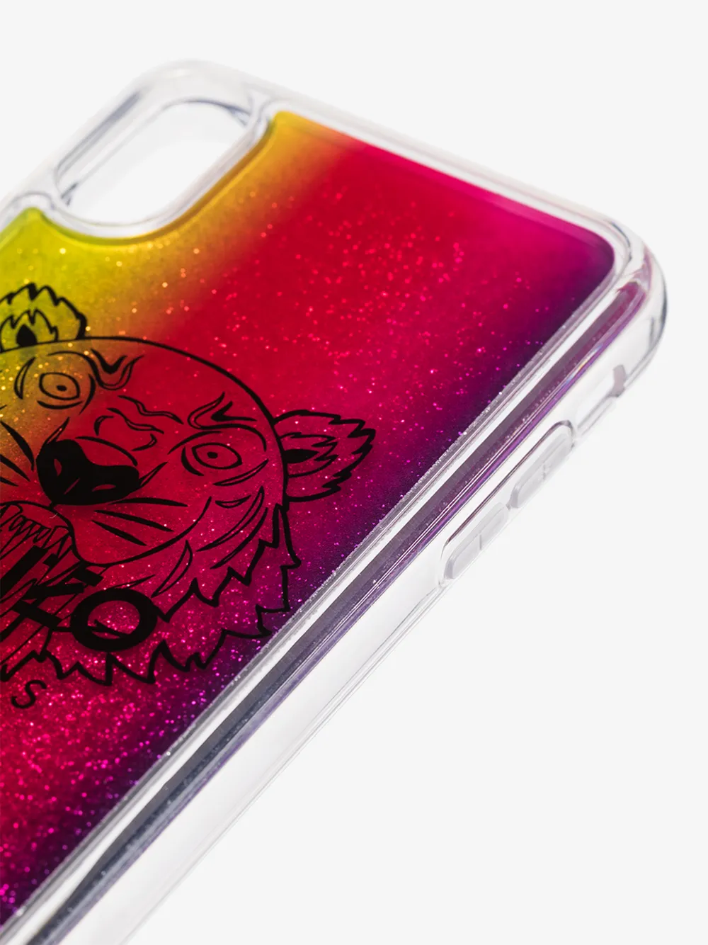 KENZO MULTICOLOURED GLITTER TIGER IPHONE XS MAX CASE,FA5COKIXPTLQ14808040