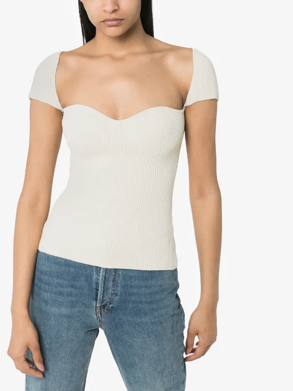 Khaite ribbed top clearance