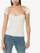 Image 2 of Khaite Ista ribbed knit top
