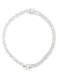 All Blues double chain link necklace - Silver