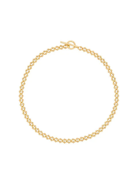 All Blues gold tone DNA chain necklace