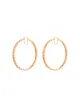 Image 1 of Versace Greca-pattern hoop earrings