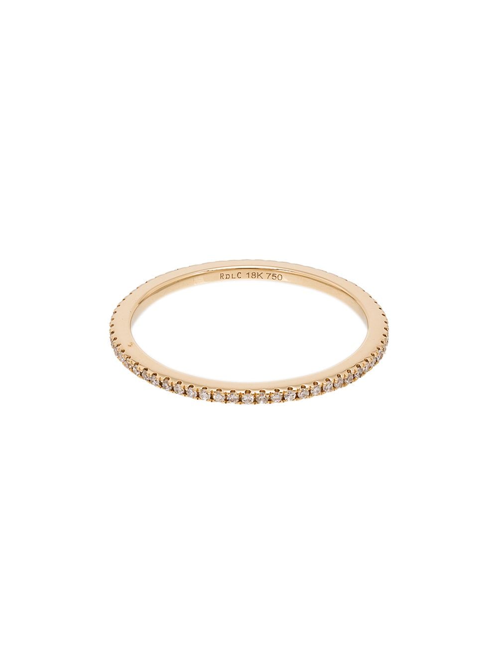 фото Rosa de la cruz золотое кольцо с бриллиантом