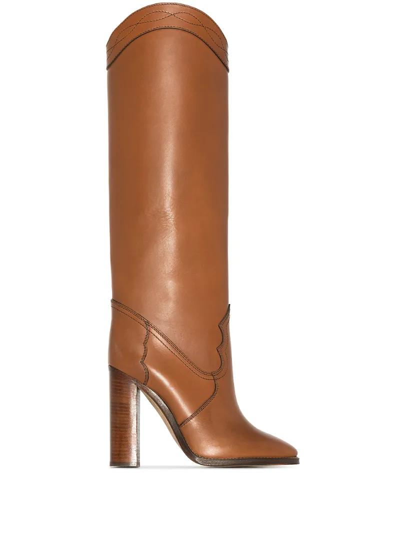 saint laurent kate high boots