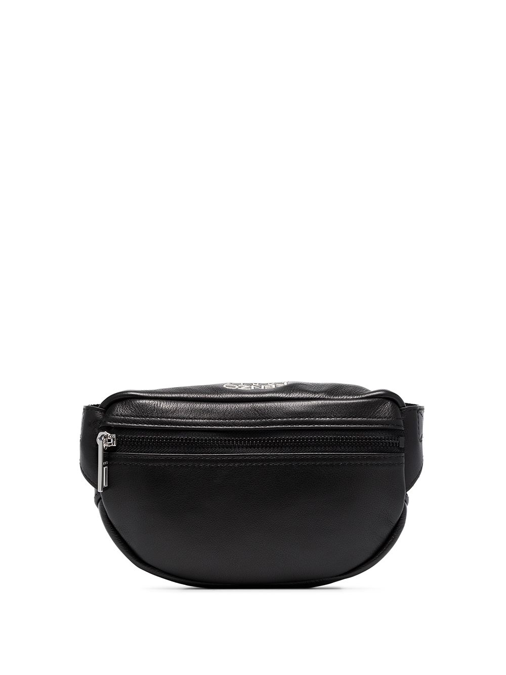 фото Kenzo black small tiger logo belt bag