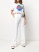 Image 2 of P.A.R.O.S.H. graphic print cropped cotton T-shirt