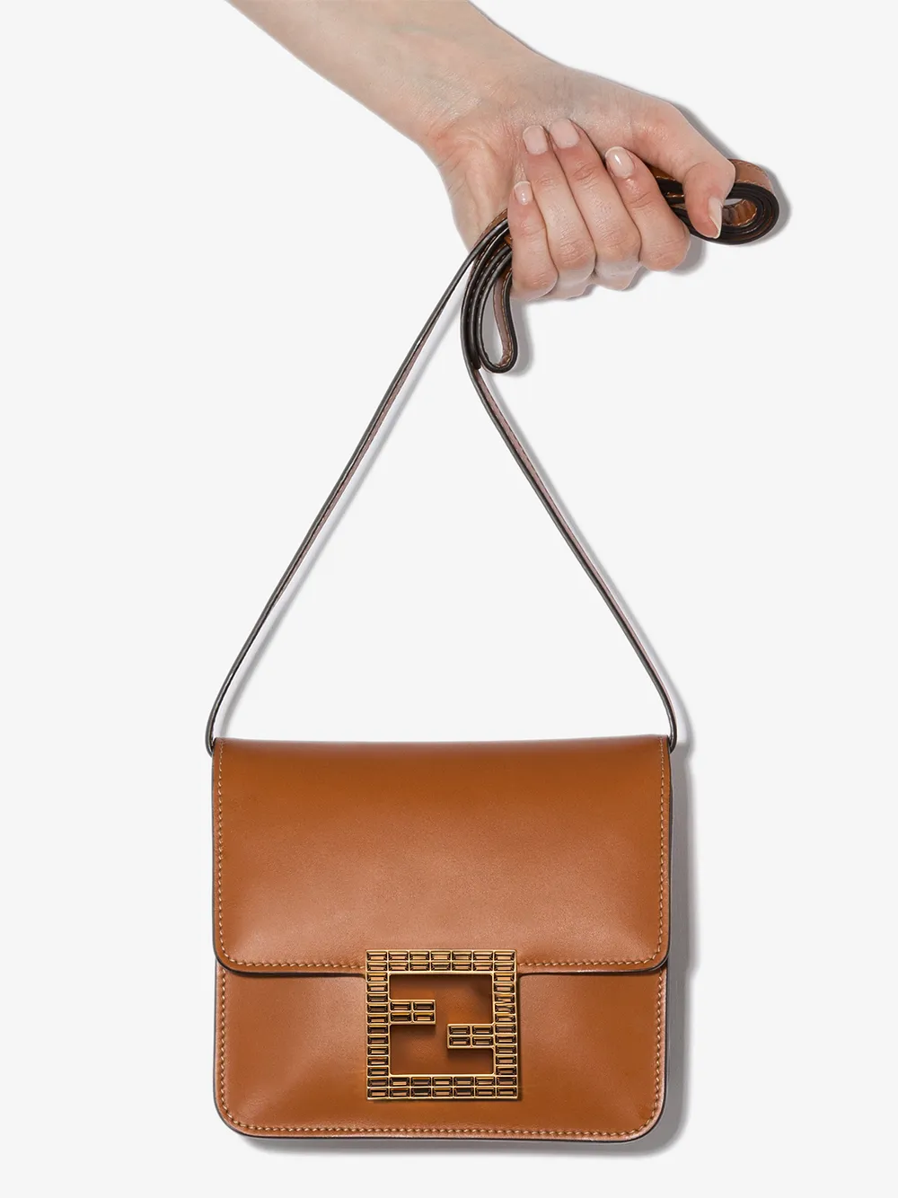 Fendi Fendi Fab Crossbody Bag Farfetch
