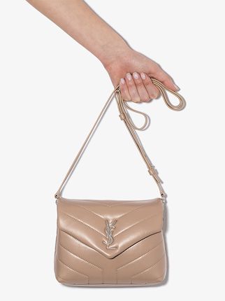 beige loulou toy leather bag beige loulou toy leather bag展示图