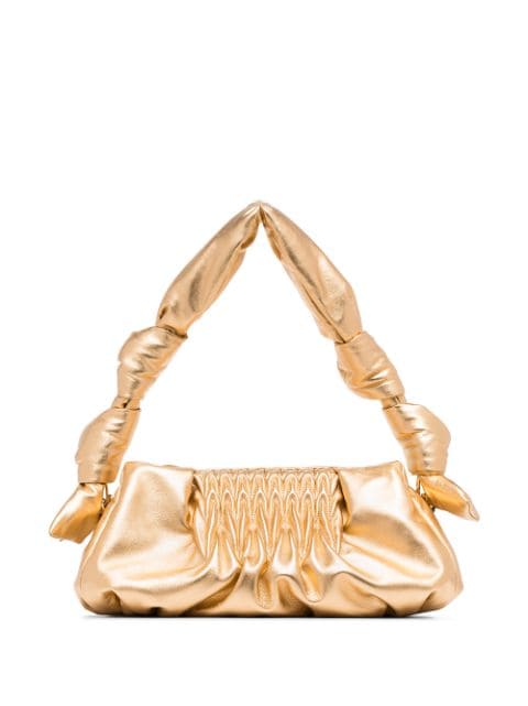 Miu Miu Metallic Clutch Bag - Farfetch